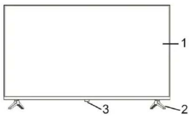 EDENWOOD ED40A00FHD-RE - Panel de control - 1