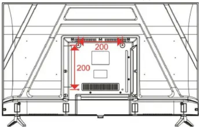 EDENWOOD ED40A00FHD-RE - Instructions de montage mural - 1