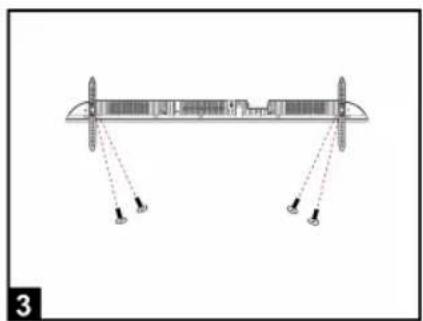 EDENWOOD ED40A00FHD-RE - Installation des supports - 2