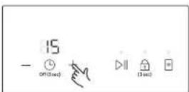 SAMSUNG NZ64N7757FK/E1 - Einstellen des Timers - 3