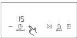 SAMSUNG NZ64N7757FK/E1 - De timer instellen - 3