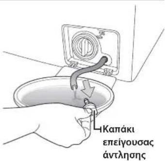 SAMSUNG WF1600NHW/YLE - ΑΝΤΛΗΣΗ ΝΕΡΟΥ ΑΠΟ ΤΟ ΠΛΥΝΤΗΡΙΟ ΣΕ ΕΠΕΙΓΟΥΣΑ ΚΑΤΑΣΤΑΣΗ - 4