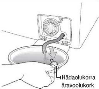 SAMSUNG WF1600NHW/YLE - VEE VÄLJAVOOLU JUHTIMINE HÄDAOLUKORRAS - 4