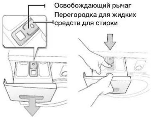 SAMSUNG WF1600NHW/YLE - ЧИСТКА ОТСЕКА ДЛЯ МОЮЩИХ СРЕДСТВ И НИШИ ОТСЕКА - 1