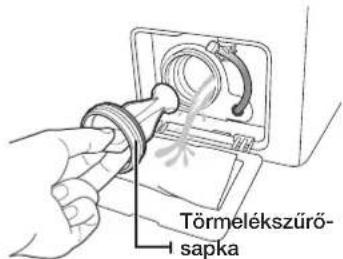 SAMSUNG WF1600NHW/YLE - A TÖRMELÉKSZÜRÖ TISZTÍTÁSA - 3