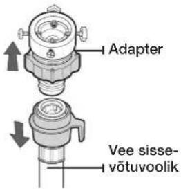SAMSUNG WF1600NHW/YLE - Veevoolikuga ühendamine (valitud mudelid) - 1