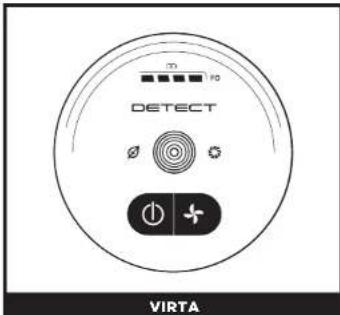 SHARK Detect Pro IW3612EU - SÄÄTIMET JA PUHDISTUSTILAT - 1