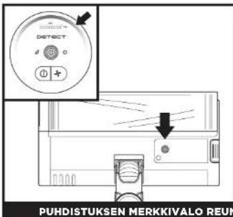 SHARK Detect Pro IW3612EU - SÄÄTIMET JA PUHDISTUSTILAT - 3