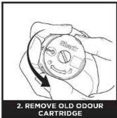 SHARK Detect Pro IW3612EU - ODOUR CARTRIDGE REPLACEMENT - 4