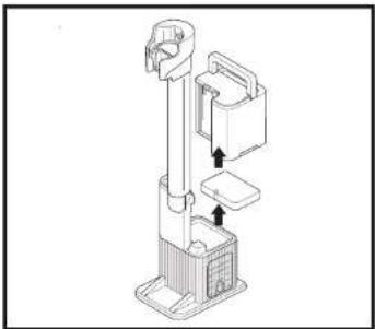 SHARK Detect Pro IW3612EU - CLEANING THE AUTO-EMPTY DOCK FILTER (IW3612 SERIES) - 2