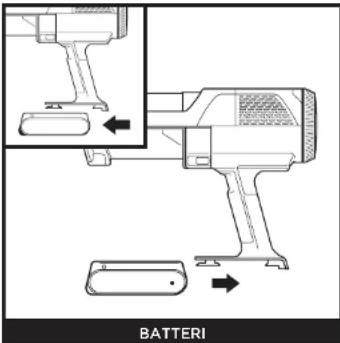SHARK Detect Pro IW3612EU - BORTTAGNING AV BATTERIET - 1