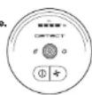 SHARK Detect Pro IW3612EU - - Alla LED-lamporna, med undantag av BOOST och DETECT, blinkar (bild E): Kommunikation. - 1