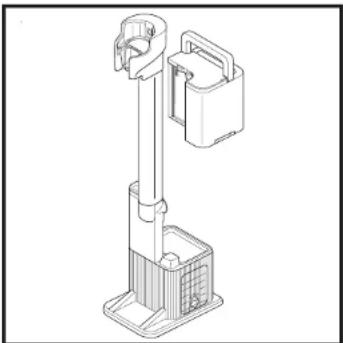 SHARK Detect Pro IW3612EU - EMPTYING THE DOCK DUST BIN (IW3612 SERIES) - 1