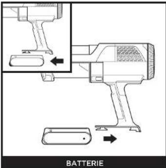 SHARK Detect Pro IW3612EU - RETIRER LA BATTERIE - 1