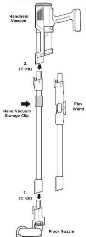 SHARK Detect Pro IW3612EU - AUTO-EMPTY ASSEMBLY (IW3612 SERIES) - 1
