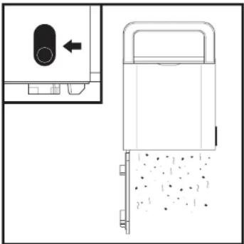 SHARK Detect Pro IW3612EU - EMPTYING THE DOCK DUST BIN (IW3612 SERIES) - 2