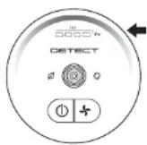 SHARK Detect Pro IW3612EU - INDICADORES LED DE DURAÇÃO DA BATERIA E CARREGAMENTO - 1