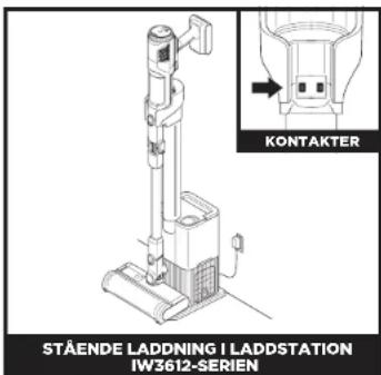 SHARK Detect Pro IW3612EU - LADDNING UNDER FÖRVARINGSLÄGE - 1