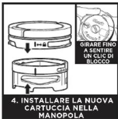 SHARK Detect Pro IW3612EU - SOSTITUZIONE DELLA CARTUCCIA ANTI-ODORE - 5