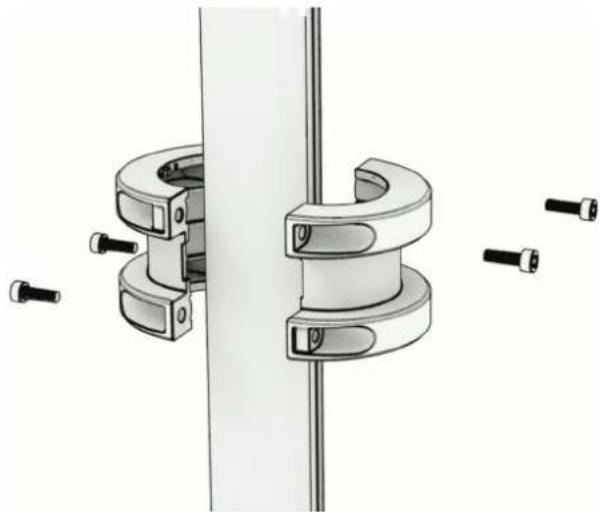GARMIN GT360UHD - Fixation de la barre stabilisatrice - 1