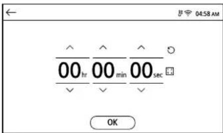 SKS SKSSV3011MT - Setting the Timer - 1