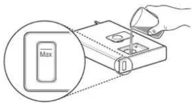 SKS SKSSV3011MT - Utilisation du réservoir d'alimentation en vapeur - 3