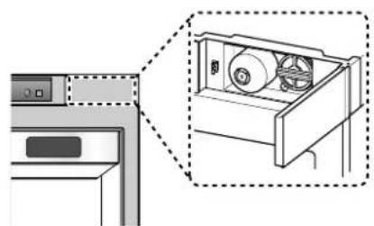 SKS SKSCF2401P - Remove the old water filter. - 1