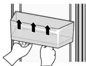 SKS SKSCF2401P - Detaching/Assembling the Door Bins - 1