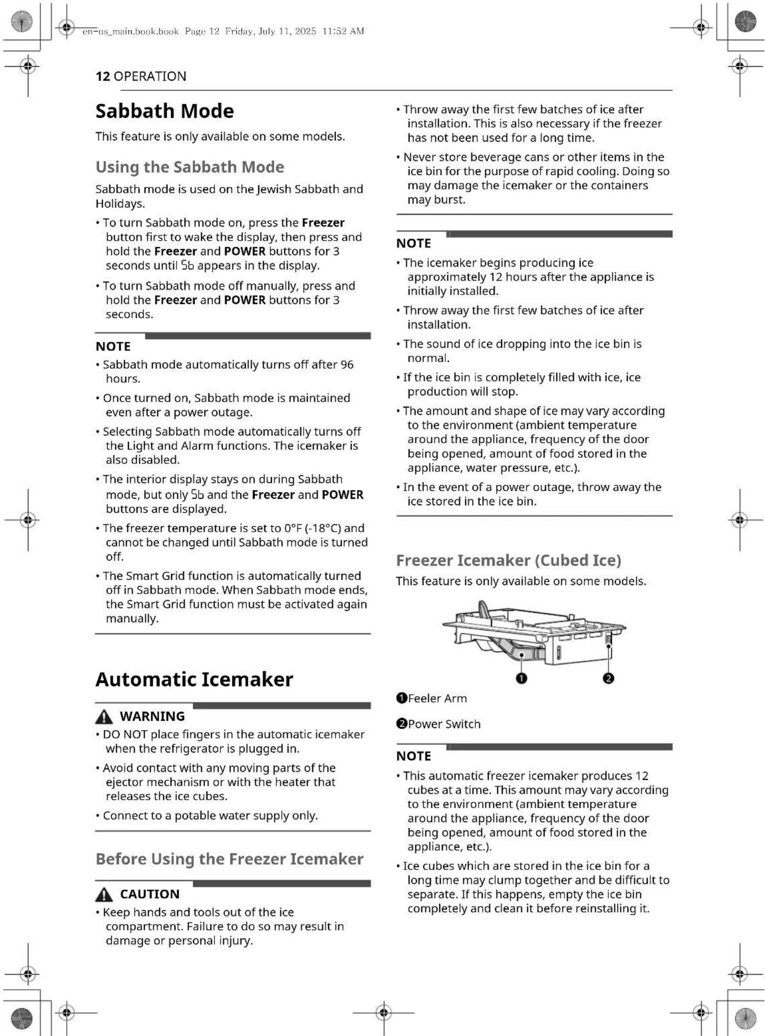 SKS SKSCF2401P - NOTE - 1