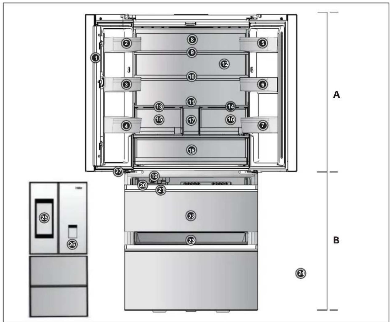 HAIER HFW99F19ESSB - Hinweis - 1