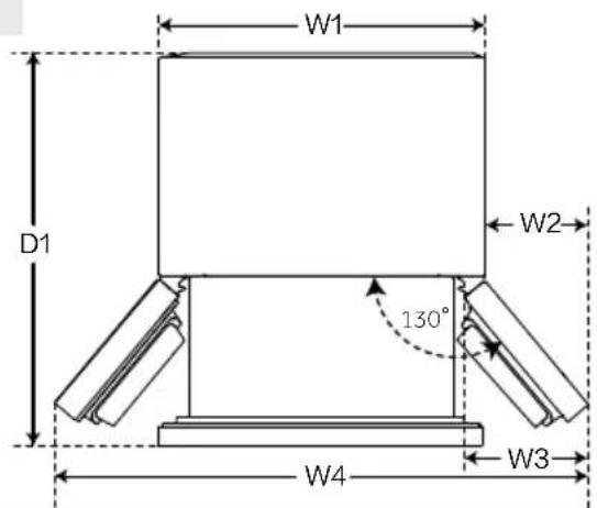 HAIER HFW99F19ESSB - Recomanacions d'espai - 1