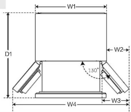 HAIER HFW99F19ESSB - Spazio consigliato - 1