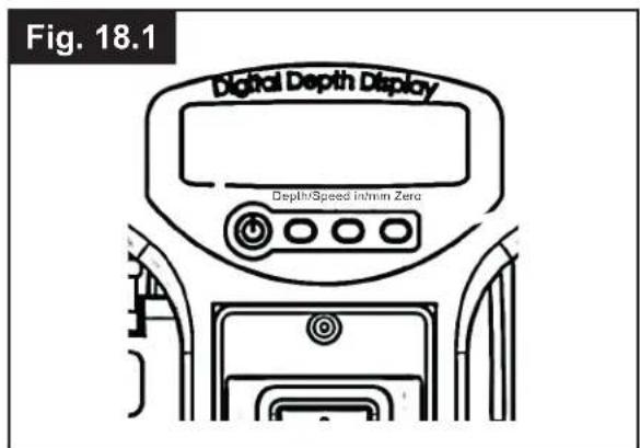 Fig. 18.1 Digital Depth Display Depth/Speed in/min Zero