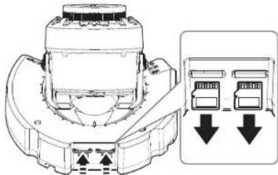 Hanwha Vision XND-A9085RV - Retrait d'une carte Micro SD - 1