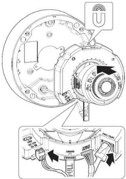 Hanwha Vision XND-A9085RV - Installation du module de caméra - 1