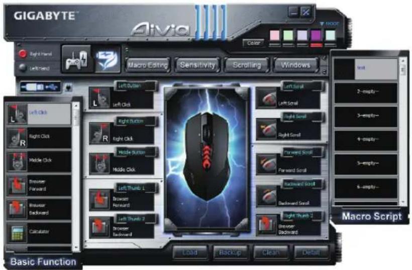 GIGABYTE Aivia M8600 V2 - TASTEN ZUWEISEN - 1