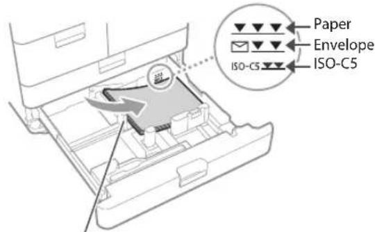 CANON imageRUNNER ADVANCE C7570i II - Loading Paper in the Paper Drawer - 3
