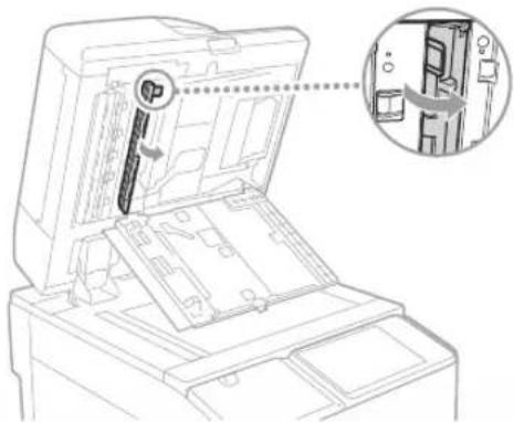 CANON imageRUNNER ADVANCE C7570i II - Clean the document feed scanning areas. - 3