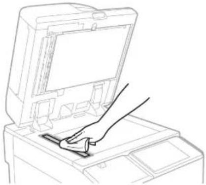 CANON imageRUNNER ADVANCE C7570i II - Clean the document feed scanning areas. - 1