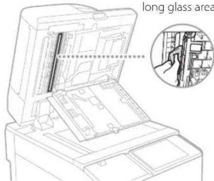 CANON imageRUNNER ADVANCE C7570i II - Clean the document feed scanning areas. - 4