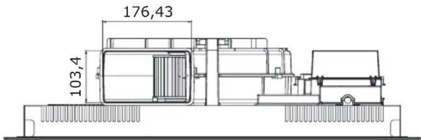 AMICA DSI 841 SBB - Wymiary urzadzenia - 4