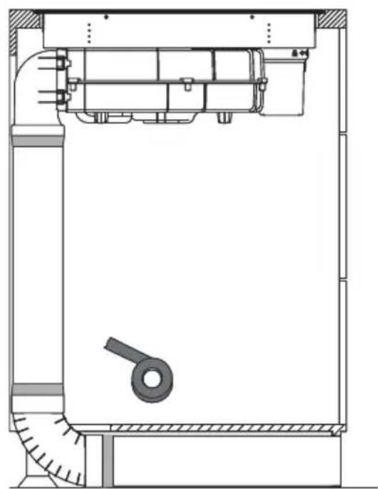 AMICA DSI 841 SBB - Set cijevi za indukcijsku plocu s ispusnim sustavom - 4