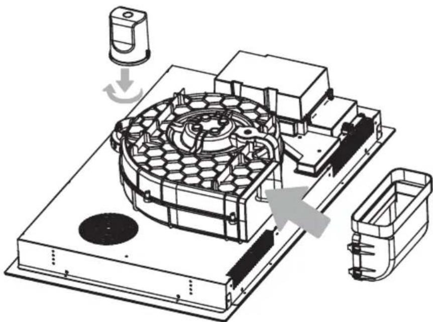 AMICA DSI 841 SBB - Instalácia v režime absorbéra (recirkulácia vzduchu) - 1