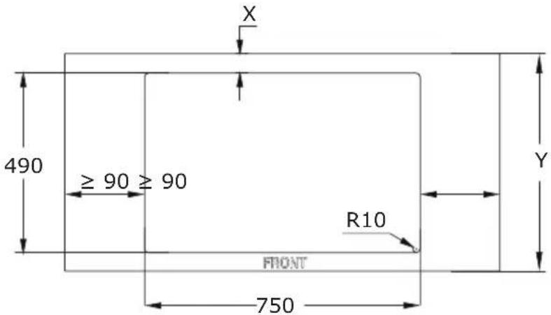 AMICA DSI 841 SBB - Standardna namestitev - 1
