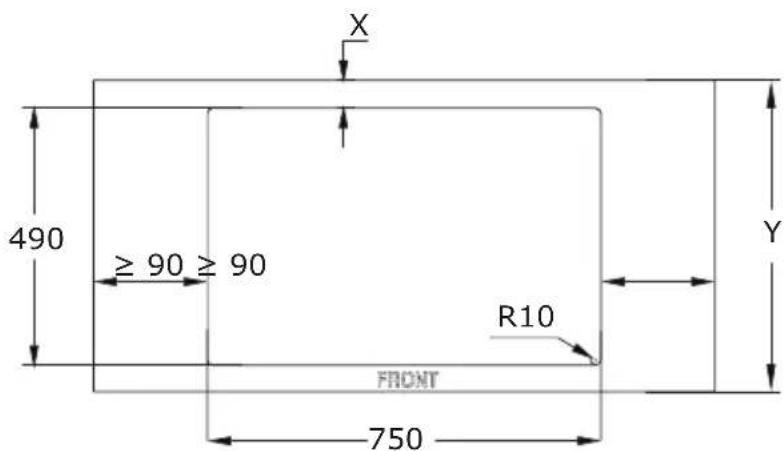 AMICA DSI 841 SBB - Montage standard - 1