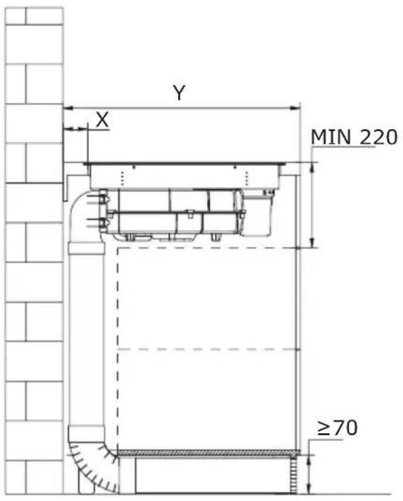 AMICA DSI 841 SBB - Instalacja zestawu prowadnicy powietrza - 5