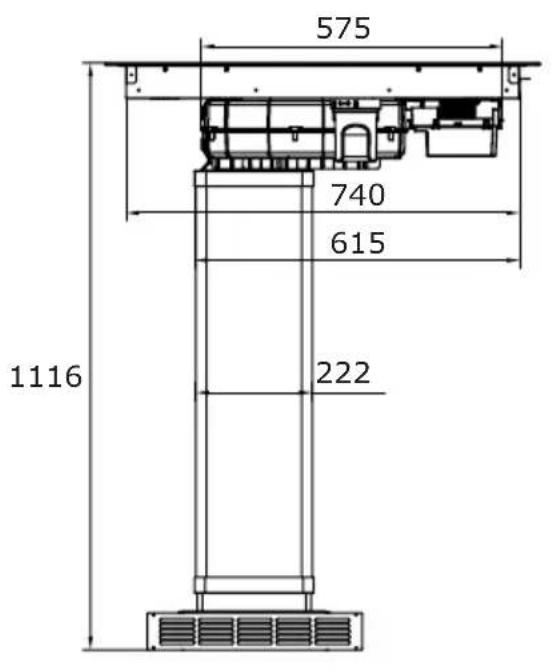 AMICA DSI 841 SBB - ZESTAWU PROWADNICY POWIETRZA - 1