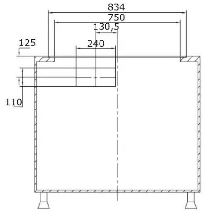 AMICA DSI 841 SBB - Komplet cevi za indukcijsko kuhalno plošćo z izvlečnikom - 6