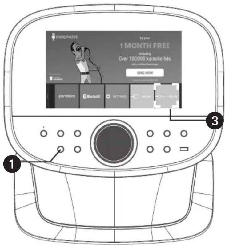 Singing Machine ISM9011 - Funzionamento - 1