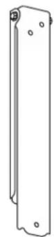 Uline H-7097 - ENSAMBLE DEL SOPORTE DE PARED - 1